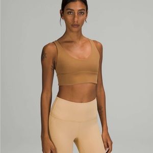 Align Reversible Bra in Bold Beige and Pecan Tan size 8